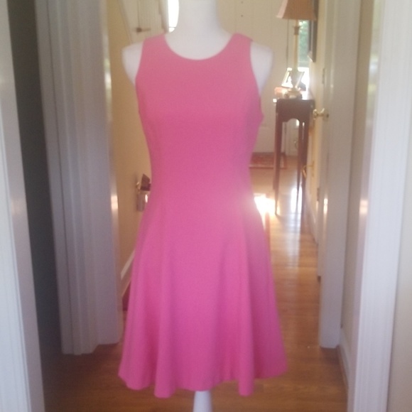 White House Black Market Dresses & Skirts - Pink WHBM career summer dress size 4